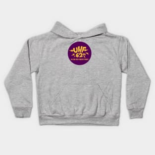 UHF 62nd Purple Button Kids Hoodie